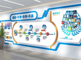 涟源企业文化墙制作都有什么特点呢