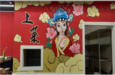 涟源墙体彩绘的发展和应用