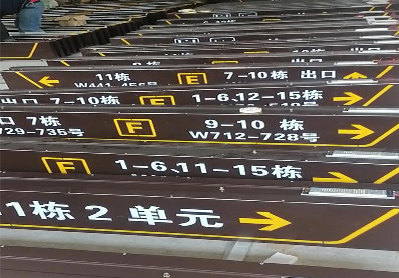 涟源广告标识中，常见的几种安装方式。