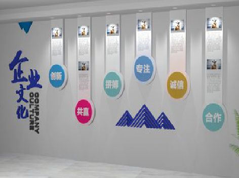 涟源企业文化墙需要传递什么办公文化？